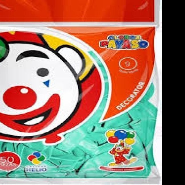 GLOBOS DECORATOR 9 BOLSA C50 PZAS VERDE MENTA